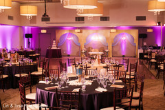 Magnificent Indian wedding reception table setup. Magnificent Indian wedding reception table setup.
