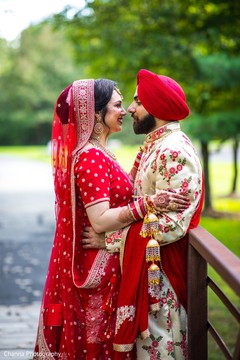 Groom and bride looking terrific Groom and bride looking terrific