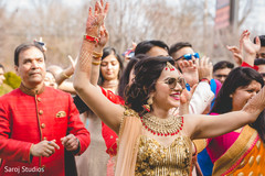 Upbeat Indian baraat procession photo. Upbeat Indian baraat procession photo.