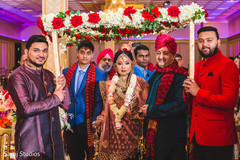 Incredible Indian bridal ceremony entrance. Incredible Indian bridal ceremony entrance.