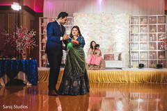 Indian groom at reception dance capture. Indian groom at reception dance capture.