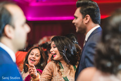 Indian bride and groom at reception celebration capture. Indian bride and groom at reception celebration capture.