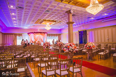 Marvelous Indian wedding ceremony venue decor. Marvelous Indian wedding ceremony venue decor.