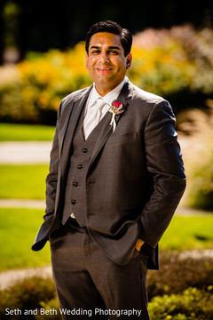 Incredible Indian wedding groom's outdoors portrait. Incredible Indian wedding groom's outdoors portrait.