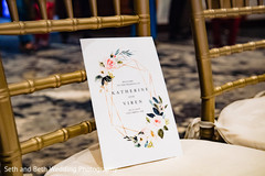 Dreamy Indian wedding welcome card. Dreamy Indian wedding welcome card.