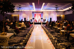 Stunning Indian wedding ceremony aisle. Stunning Indian wedding ceremony aisle.