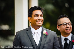 Joyful Indian groom's capture. Joyful Indian groom's capture.