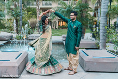 Bride and groom looking dazzling Bride and groom looking dazzling