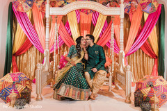 Indian bride and groom looking magical Indian bride and groom looking magical