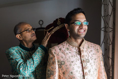 Indian groom with family guest Indian groom with family guest
