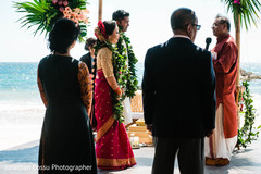 Dazzling indian bride and groom at their wedding ceremony. Dazzling indian bride and groom at their wedding ceremony.