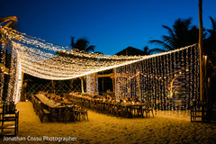 Stunning Indian wedding reception lights decoration. Stunning Indian wedding reception lights decoration.