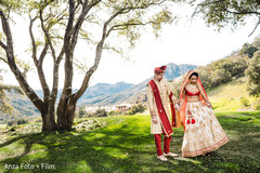 Lovely Indian couple first look capture Lovely Indian couple first look capture