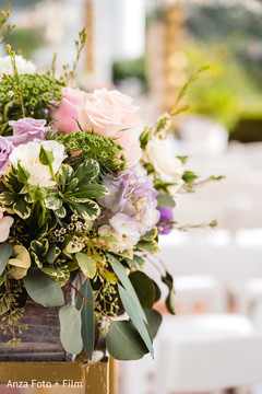 Lovely Indian wedding roses decor. Lovely Indian wedding roses decor.