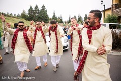 Joyful Indian groomsmen. Joyful Indian groomsmen.