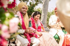 Outdoor Indian wedding ceremony. Outdoor Indian wedding ceremony.