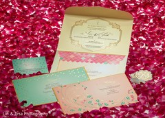 Elegant Indian wedding invitations. Elegant Indian wedding invitations.