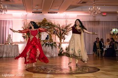 Maharanis performing a choreography Maharanis performing a choreography