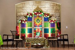 Venue decor for the pre-wedding rituals