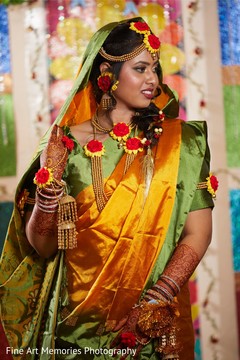 Indian bride wearing the stunning lengha Indian bride wearing the stunning lengha