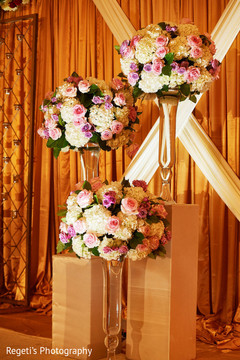 Indian wedding ceremony flower arrangements. Indian wedding ceremony flower arrangements.