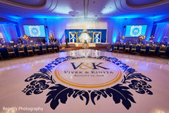 Elegant Indian wedding reception. Elegant Indian wedding reception.