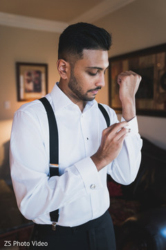 Elegant Indian groom getting ready. Elegant Indian groom getting ready.