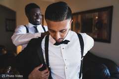 Indian groom fabulous getting ready scene. Indian groom fabulous getting ready scene.