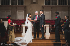 Sweet Indian couple exchanging vows. Sweet Indian couple exchanging vows.