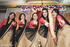 Charming Indian bridal party. Charming Indian bridal party.