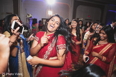 Cheerful Indian wedding reception Cheerful Indian wedding reception