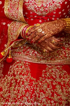 Lengha details of the bride Lengha details of the bride