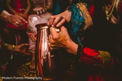 Closeup capture of Indian per-wedding rituals. Closeup capture of Indian per-wedding rituals.