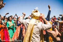 Incredible baraat procession capture. Incredible baraat procession capture.