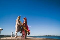 Indian couple just married. Indian couple just married.