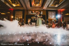 Romantic Indian couple reception dance. Romantic Indian couple reception dance.