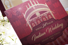 Elegant Indian wedding Invitation. Elegant Indian wedding Invitation.