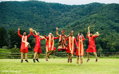 Graceful indian groom with groomsmen photo session. Graceful indian groom with groomsmen photo session.