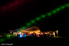 Indian wedding venue lights decoration capture. Indian wedding venue lights decoration capture.