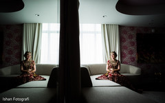 Incredible capture of Indian bride on her ceremony look. Incredible capture of Indian bride on her ceremony look.