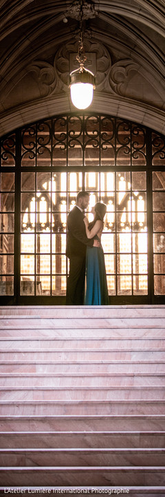 The beautiful couple during the photo session The beautiful couple during the photo session