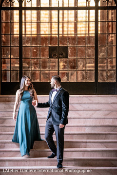 Couple during the session Couple during the session