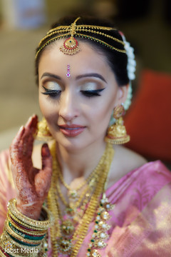 Stunning indian bridal ceremony makeup. Stunning indian bridal ceremony makeup.