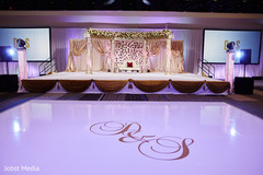 Marvelous Indian wedding personalized dance floor. Marvelous Indian wedding personalized dance floor.