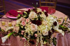 Magnificent Indian wedding table flowers. Magnificent Indian wedding table flowers.