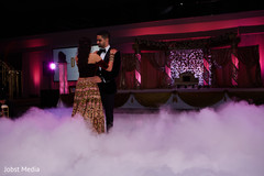 Indian wedding reception first dance. Indian wedding reception first dance.