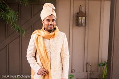 Charming Indian groom ready for ceremony. Charming Indian groom ready for ceremony.