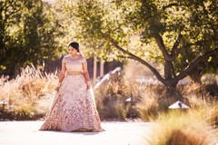 Dreamy Indian bridal ceremony look. Dreamy Indian bridal ceremony look.