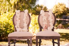 Closeup capture of ceremony garlands. Closeup capture of ceremony garlands.