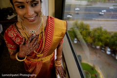 Indian bride looking over the top Indian bride looking over the top